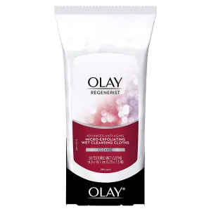 OLAY Regenerist Advanced Anti-Aging Micro-Exfoliating Cleansing Cloths 30 Each (Pack of 5)