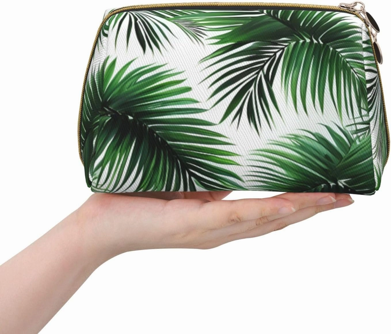 Palm Tree. Toiletry Pouch, Travel-Friendly Makeup Organizer For Makeup Brushes, Lipsticks
