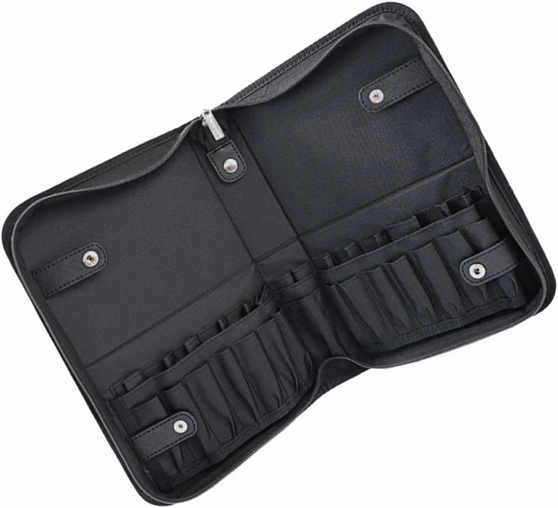 PartyKindom Multipurpose Makeup Brush Holder Case Capacity Slot Organizer Pouch for Travel Home Materials for Easy Carrying Convenient Use
