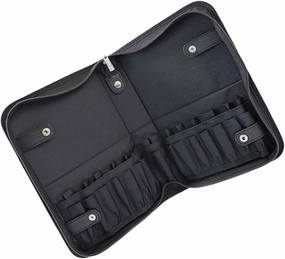 PartyKindom Multipurpose Makeup Brush Holder Case Capacity Slot Organizer Pouch for Travel Home Materials for Easy Carrying Convenient Use