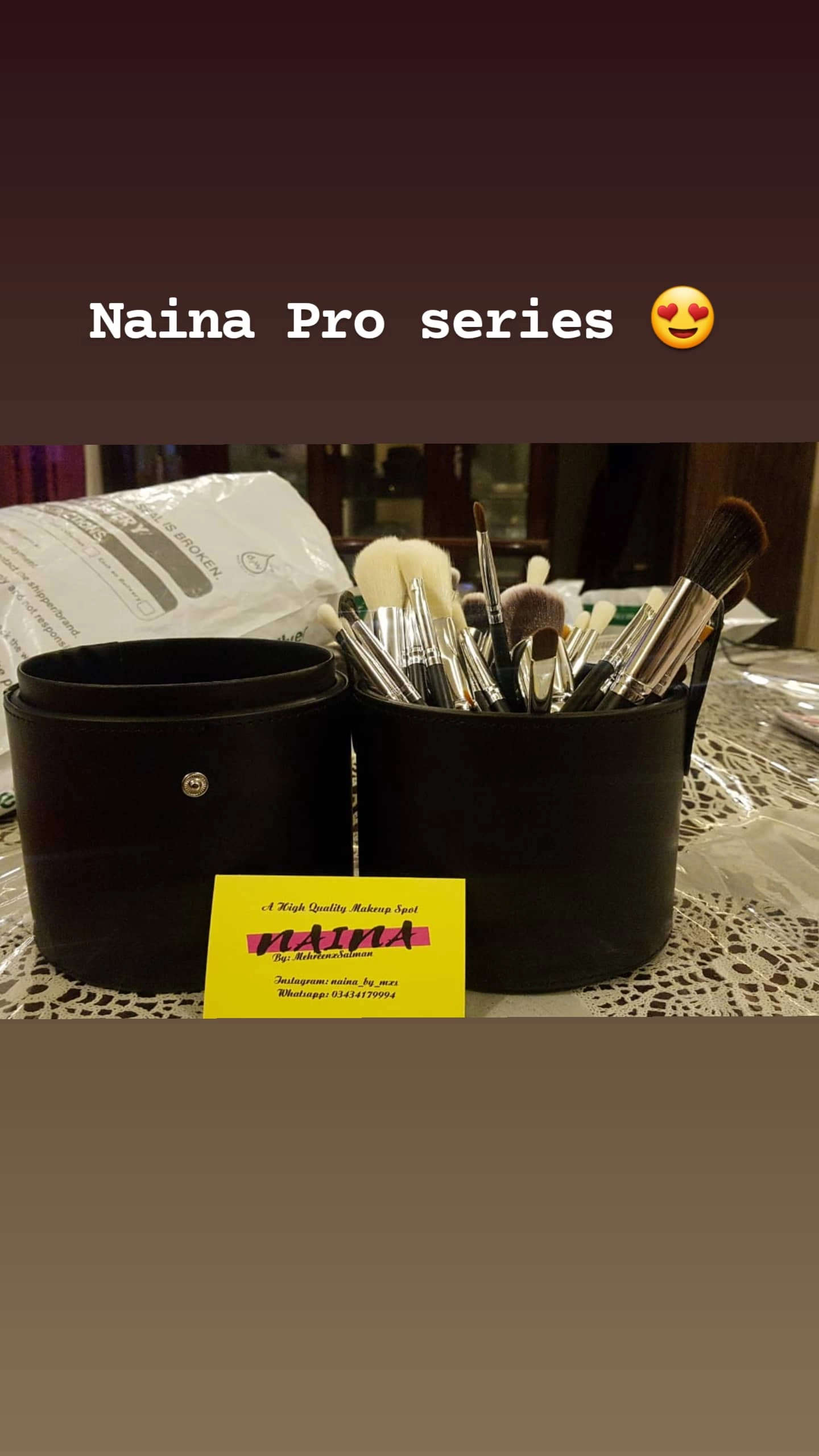Pro Series Makeup Brush Set