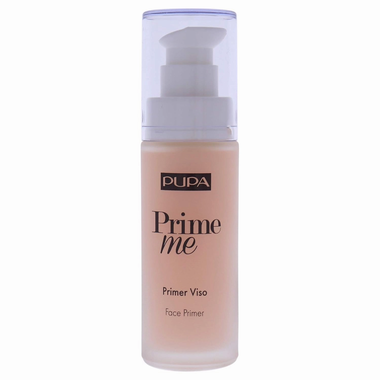 PUPA Milano Prime Me Perfecting Face Primer - Pre Make-Up Face Base - Visibly Minimises Expression Lines, Pores And Imperfections - Lightweight Texture - For All Skin Types - 001 Universal - 1.01 Oz