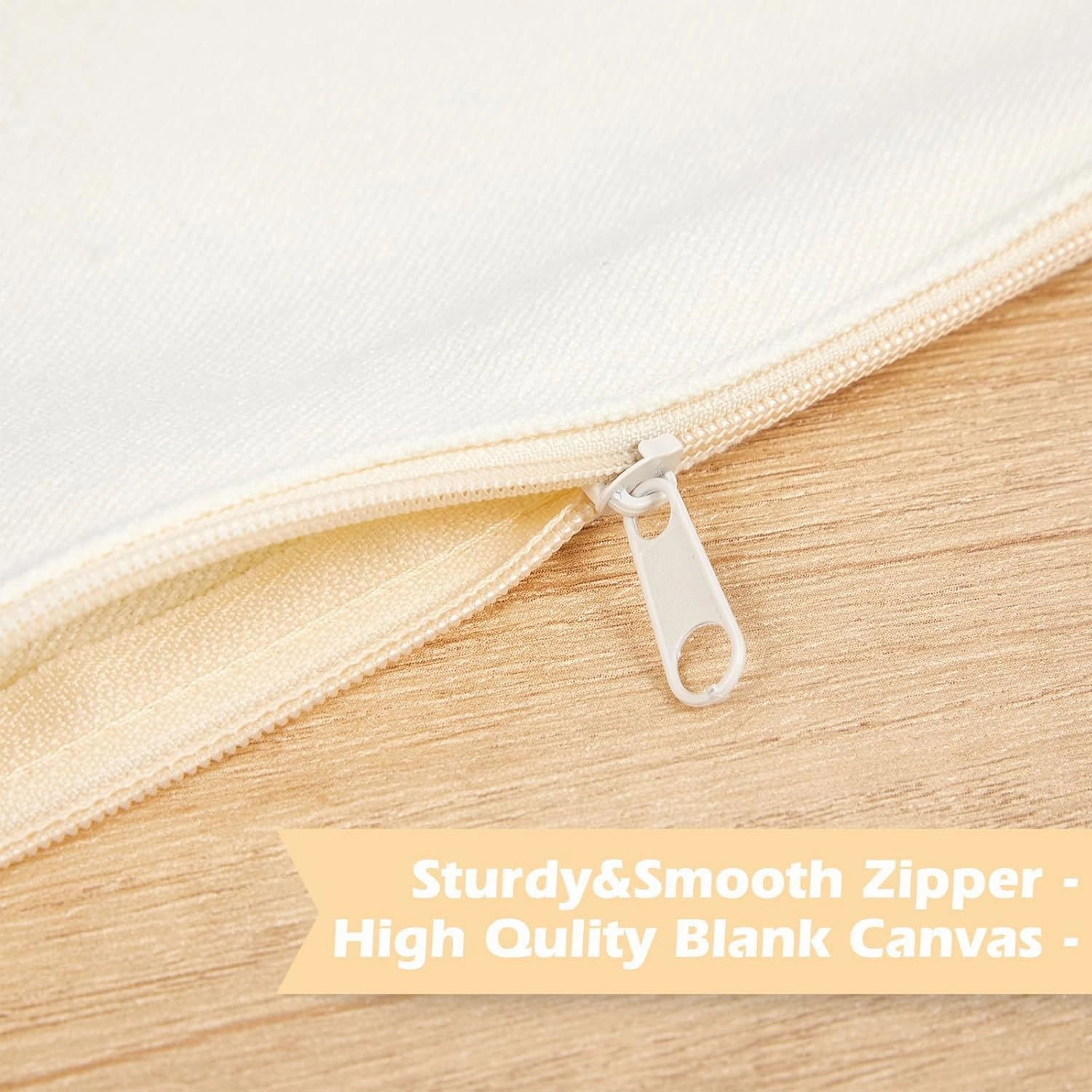 Reginary 80 Pack Canvas Zipper Makeup Bags Bulk Pencil Pouches Blank DIY Craft Canvas Cosmetic Bag Pouch with Zipper for Makeup Cosmetic Toiletry Stationary Storage(All Natural)