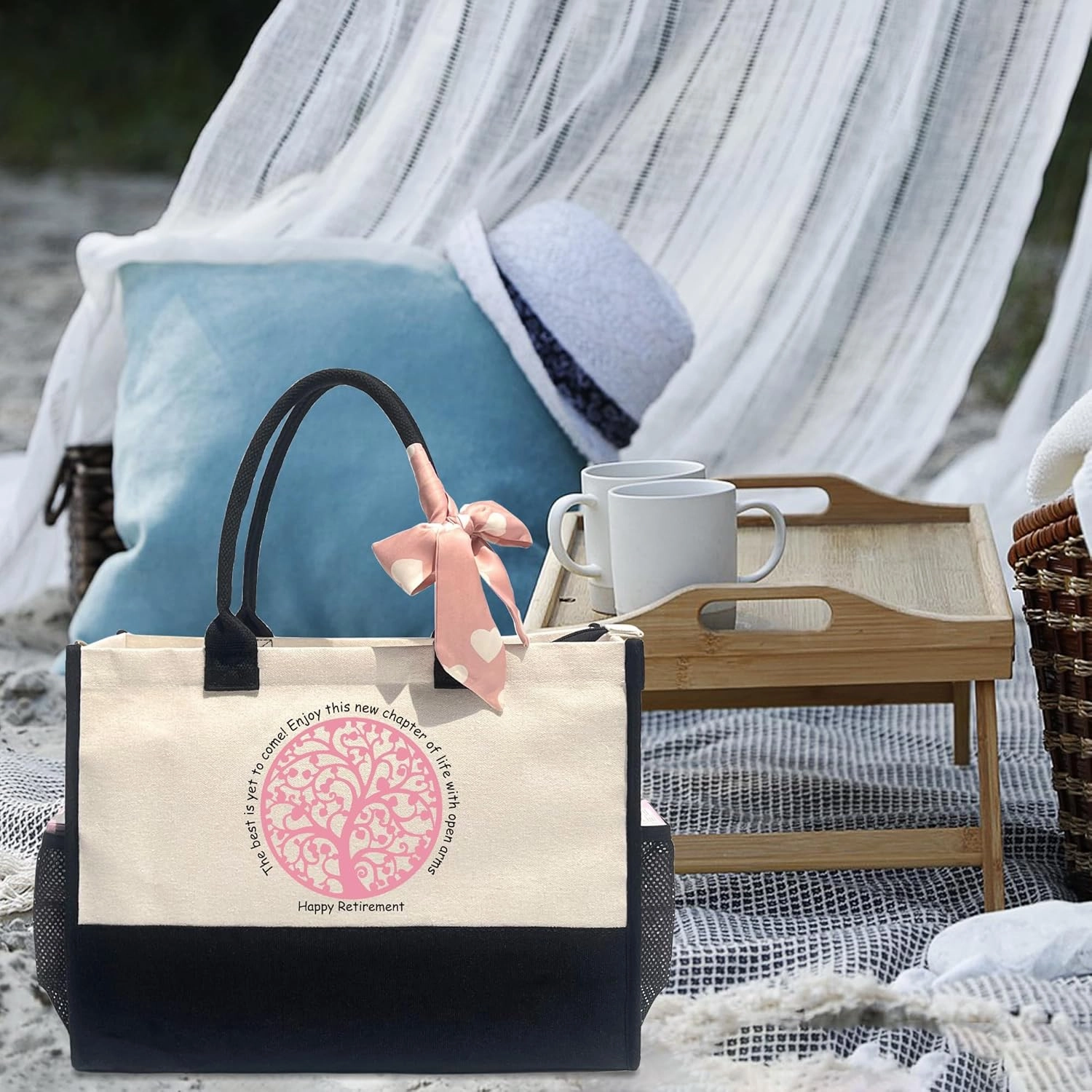 Retirement Gifts for Women – Funny Retired Baskets, Happy Retirement Gift Baskets for Mom Teacher Nurse Coworker Retirees Ages 60 70 80