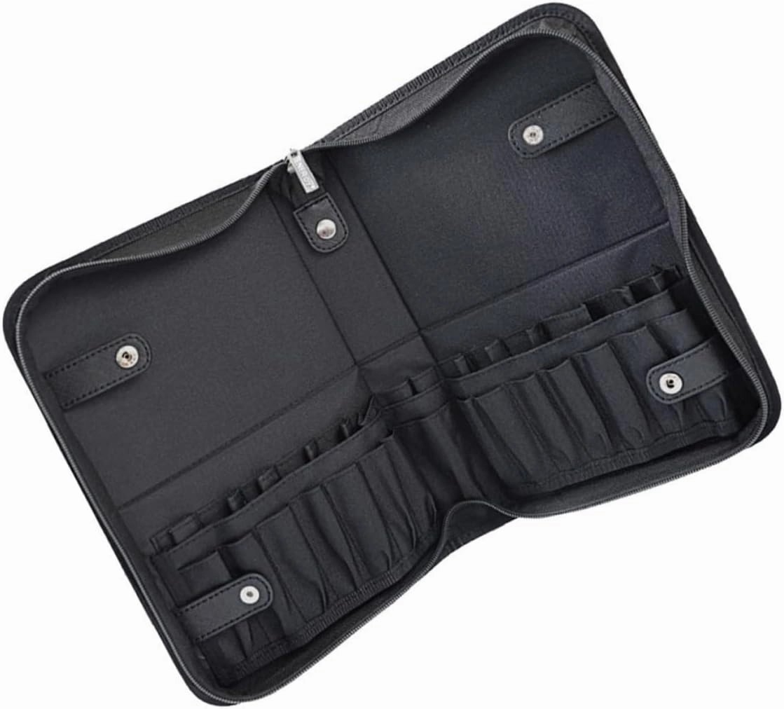 SAFIGLE Travel Portable Makeup Brush Storage Case Slots Cosmetic Organizer for Brushes and Beauty Tools for Travel and Daily Use