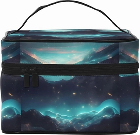 Science Fiction Stars Stylish And Practical An Indispensable Travel Cosmetic Bag With Extra Large Capacity Compartments And Zipper Closure Water Proof