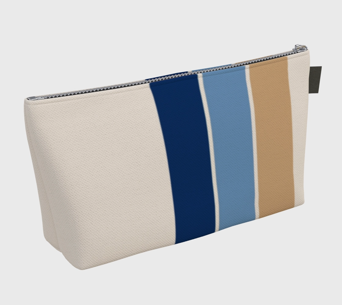 The Betty | Makeup Bag | Coastal bb. Stripes