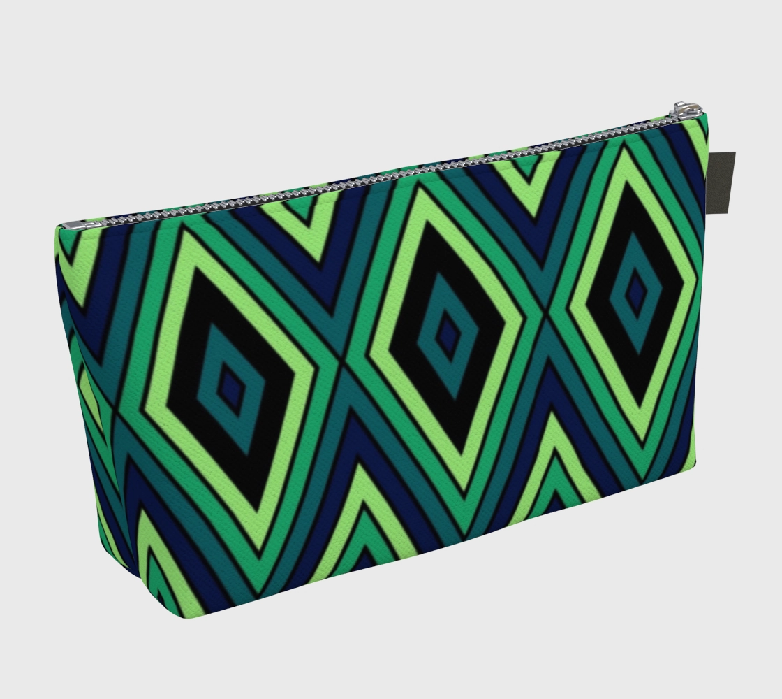 The Betty | Makeup Bag | Peacock