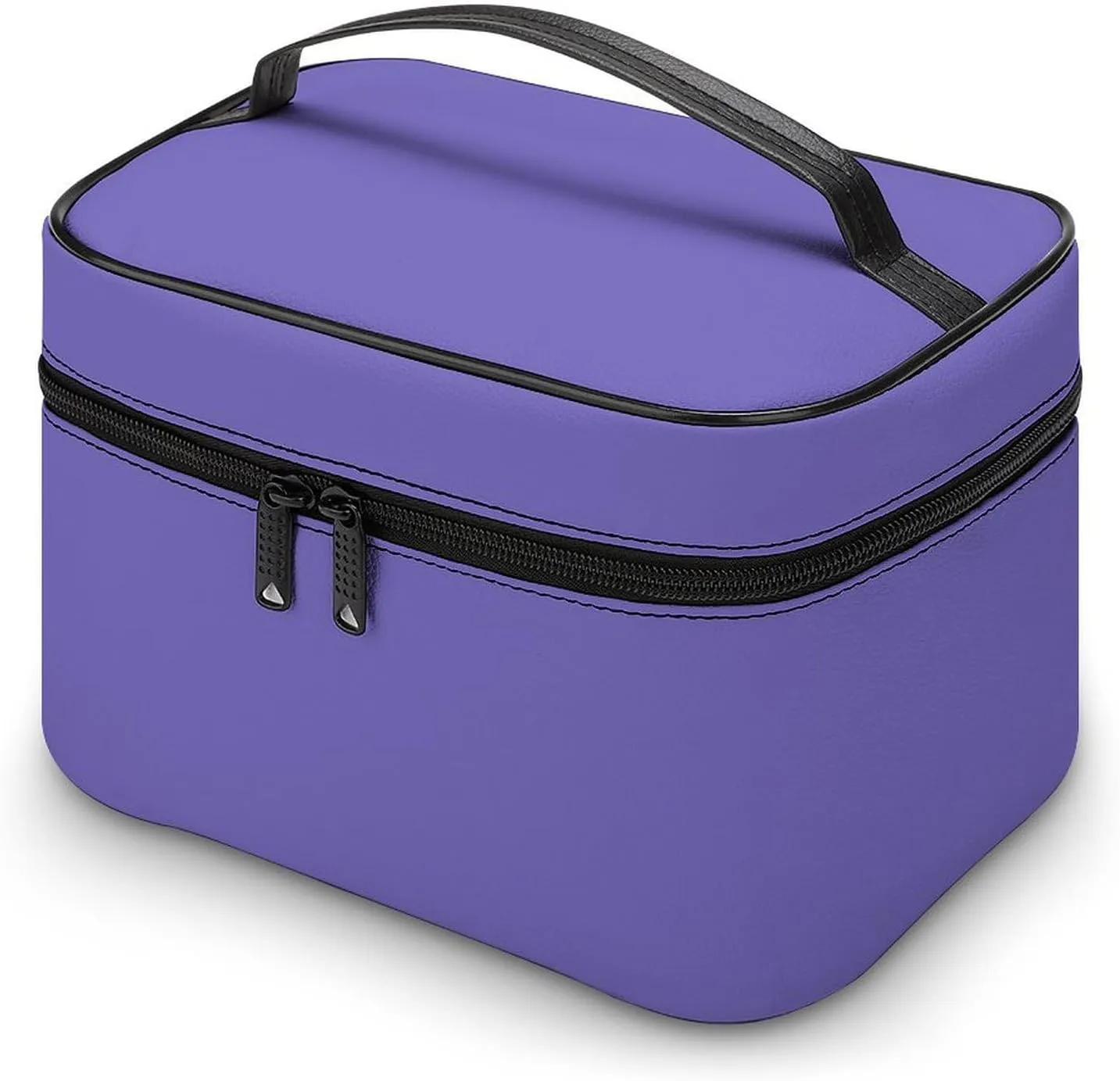 Travel Makeup Bag, Blue-Violet (Solid Color) Cosmetic Bags for Women Large Capacity Waterproof Toiletry Bag Make up Organizer