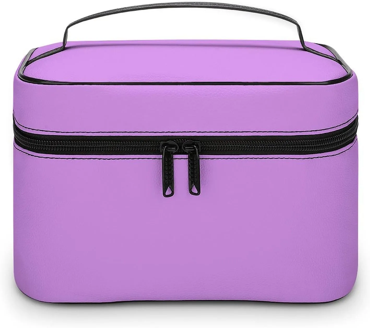 Travel Makeup Bag, Bright Lilac (Solid Color) Cosmetic Bags for Women Large Capacity Waterproof Toiletry Bag Make up Organizer