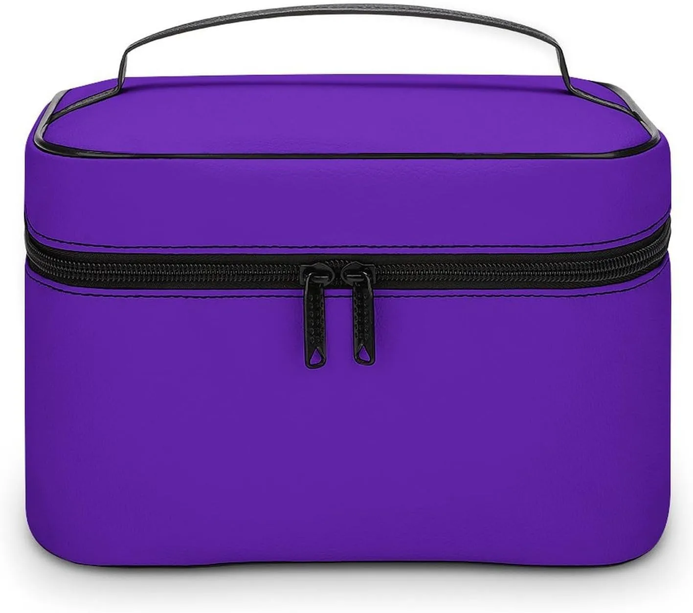 Travel Makeup Bag, Brilliant Purple Cosmetic Bags for Women Large Capacity Waterproof Toiletry Bag Make up Organizer