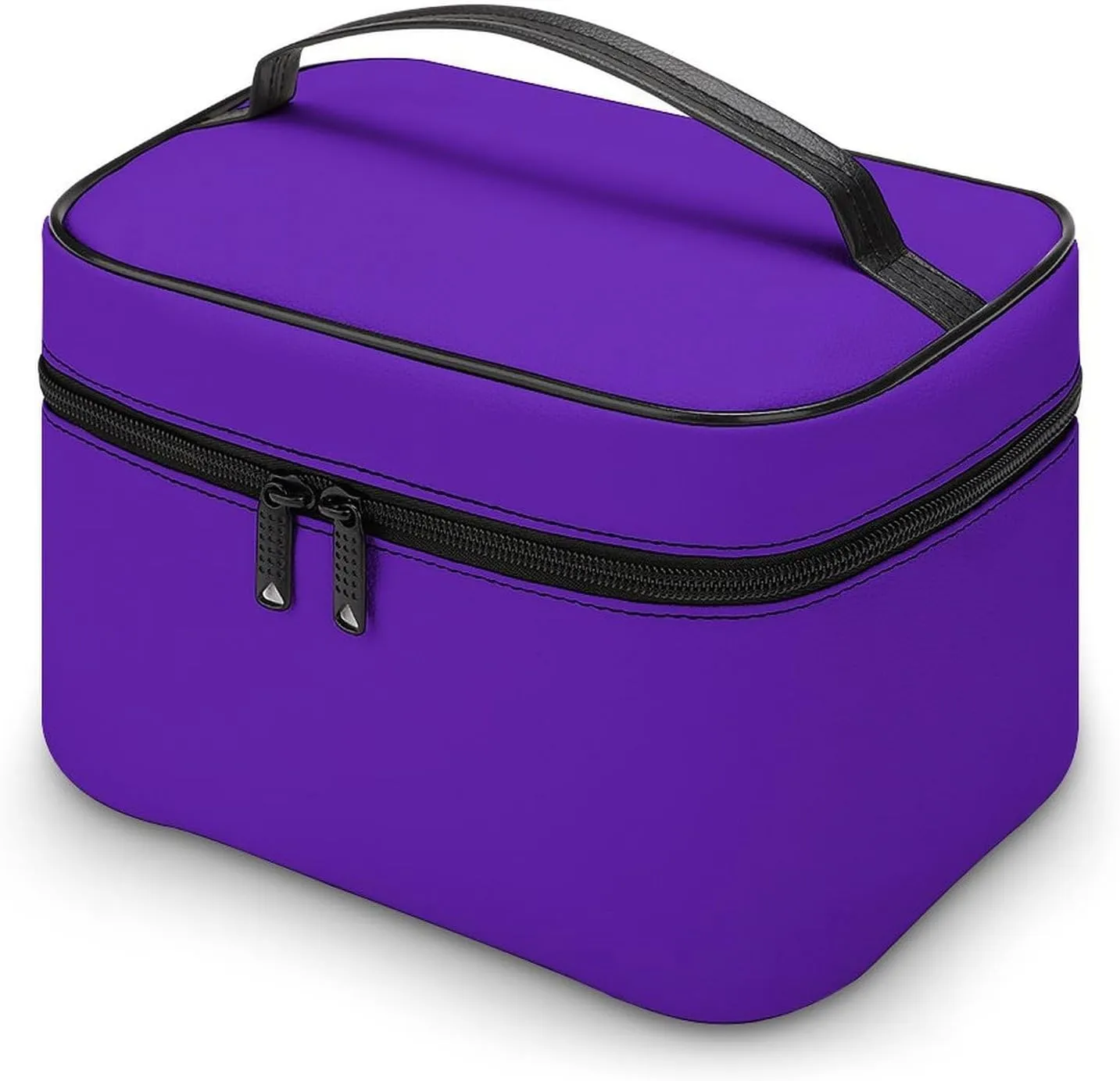 Travel Makeup Bag, Brilliant Purple Cosmetic Bags for Women Large Capacity Waterproof Toiletry Bag Make up Organizer