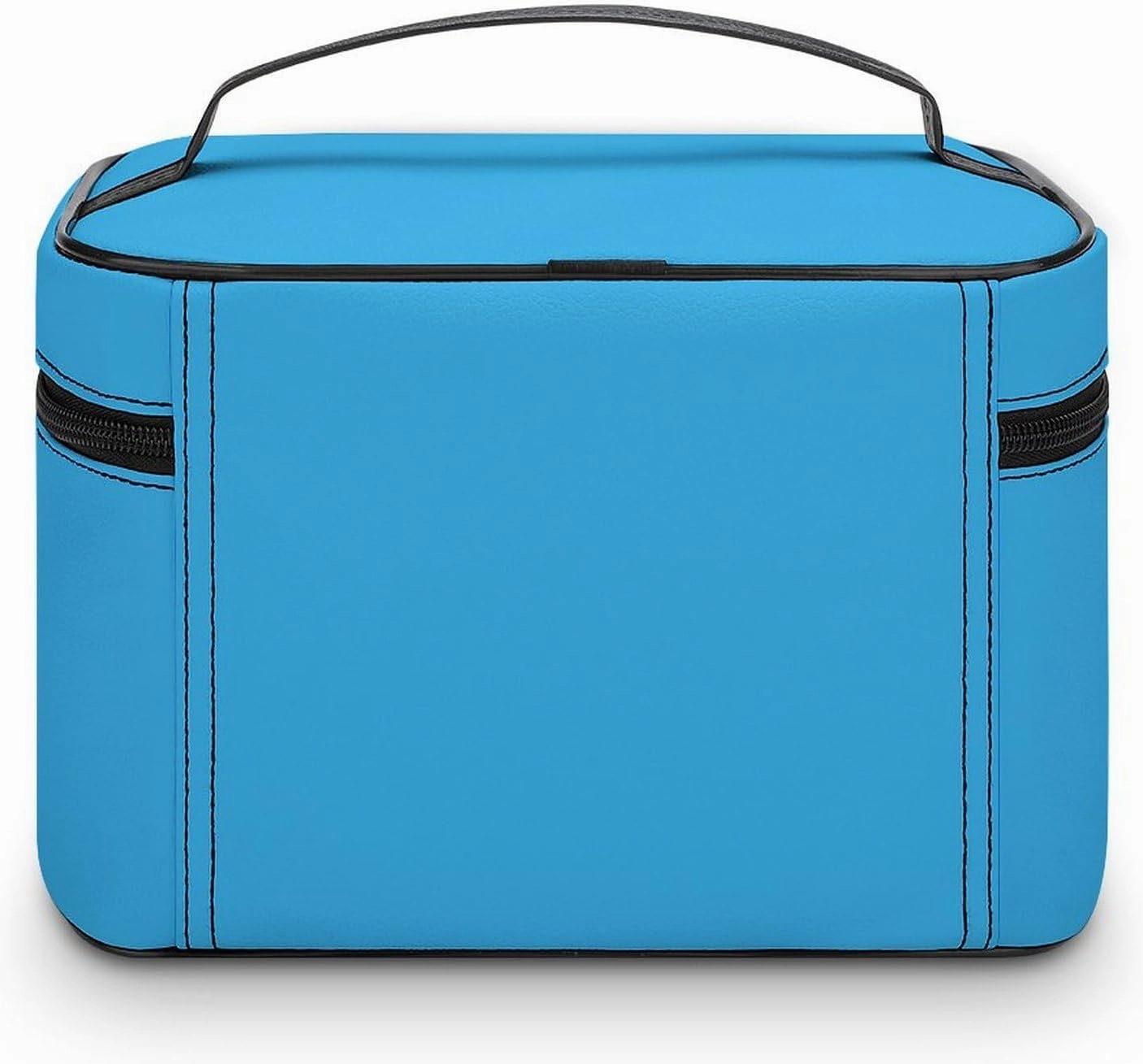 Travel Makeup Bag, Blue Modern Trendy Stylish Cosmetic Bags for Women Large Capacity Waterproof Toiletry Bag Make up Organizer