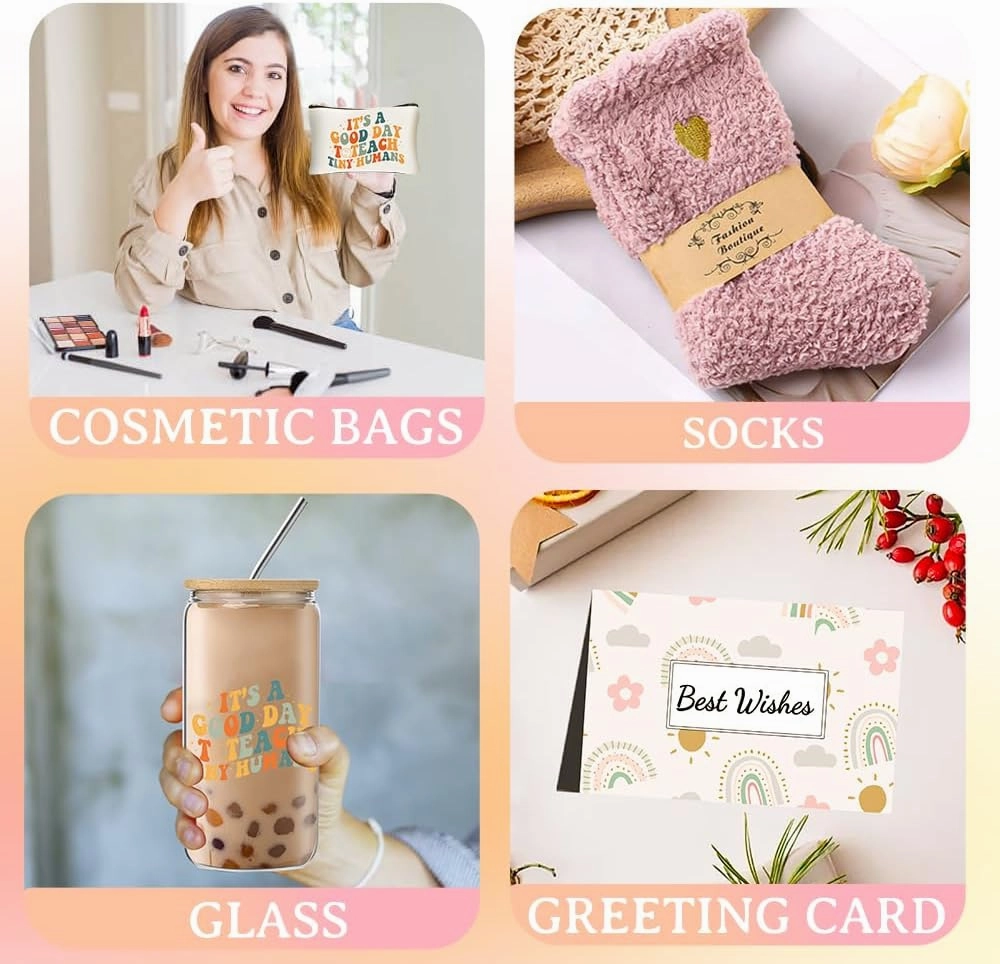 Unique Teacher Appreciation Gifts for Women,Birthday Presents for Teacher, Thank You Gifts Set with 16 Oz Glass Cup