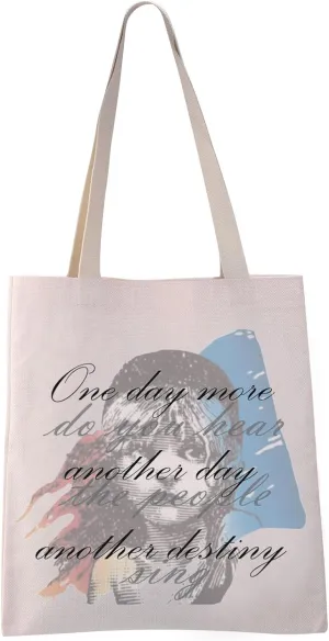 VAMSII Miserables Canvas Bag Musical Inspired Gifts for Musical Theater Lovers