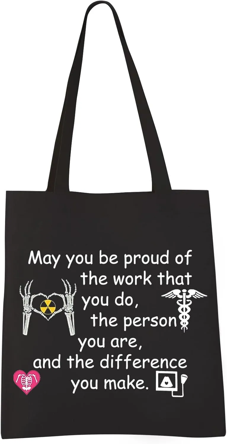 VAMSII X-ray Tech Tote Bag - Radiology & Rad Tech Gifts