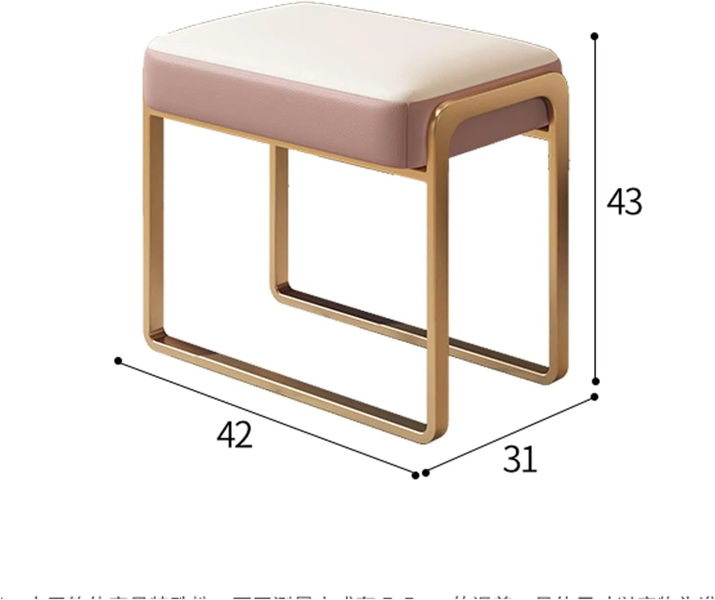 Vanity Desk Dresser Retractable Colorblock Dresser with Drawer Makeup Mirror Makeup Stool Makeup Table All in One Set Ladies Makeup Assistant Vanity Table Set (Color : D)