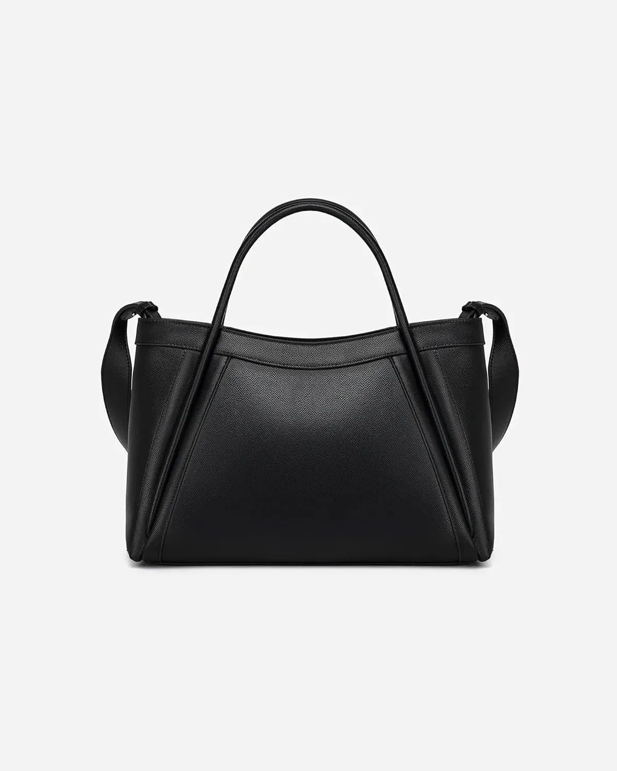 Vegan Leather Tote Bag for Women, Hobo Shoulder Bag, Crossbody Handbag with Matching Purse, Stylish Versatile