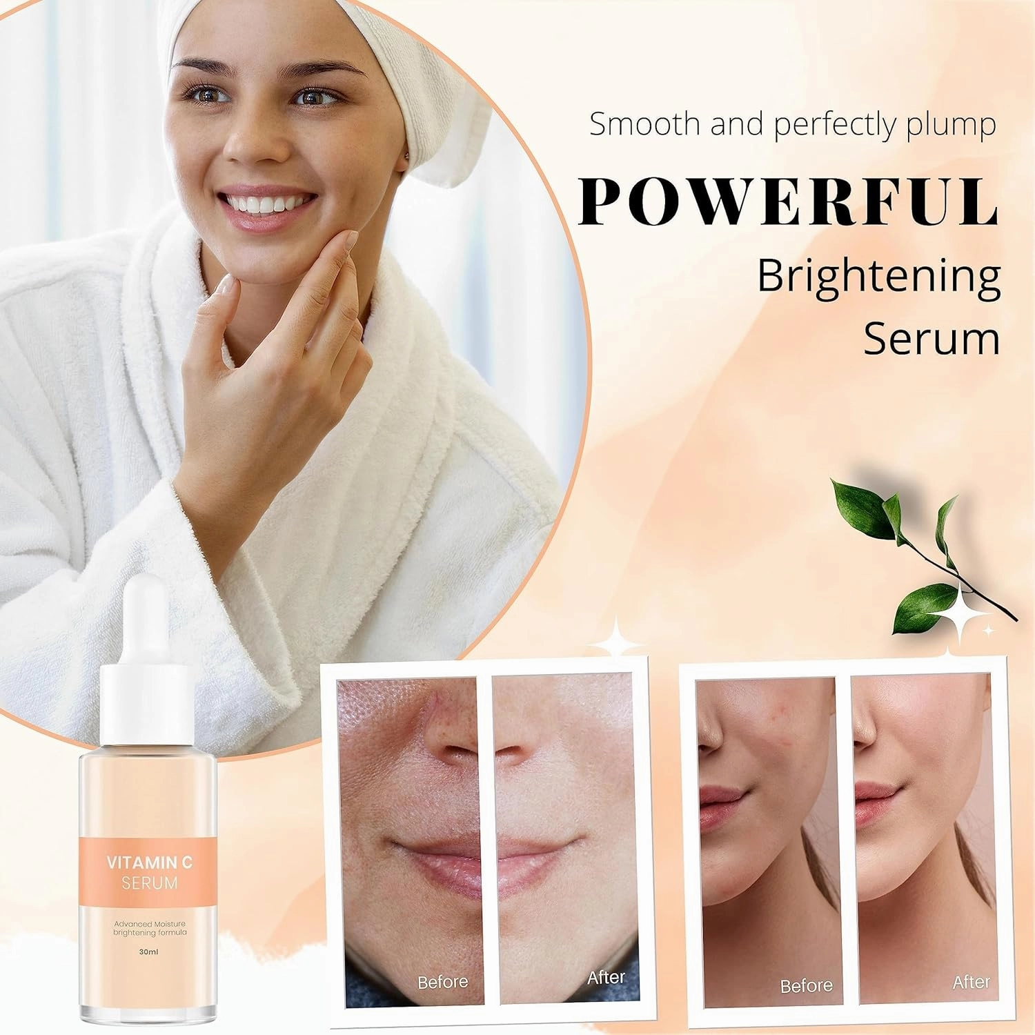 Vitamin C Serum - Powerful Antioxidant for Youthful and Healthy Skin - Enhance Your Natural Radiance - Restore Youthful Vitality to Your Skin (1 Pack)