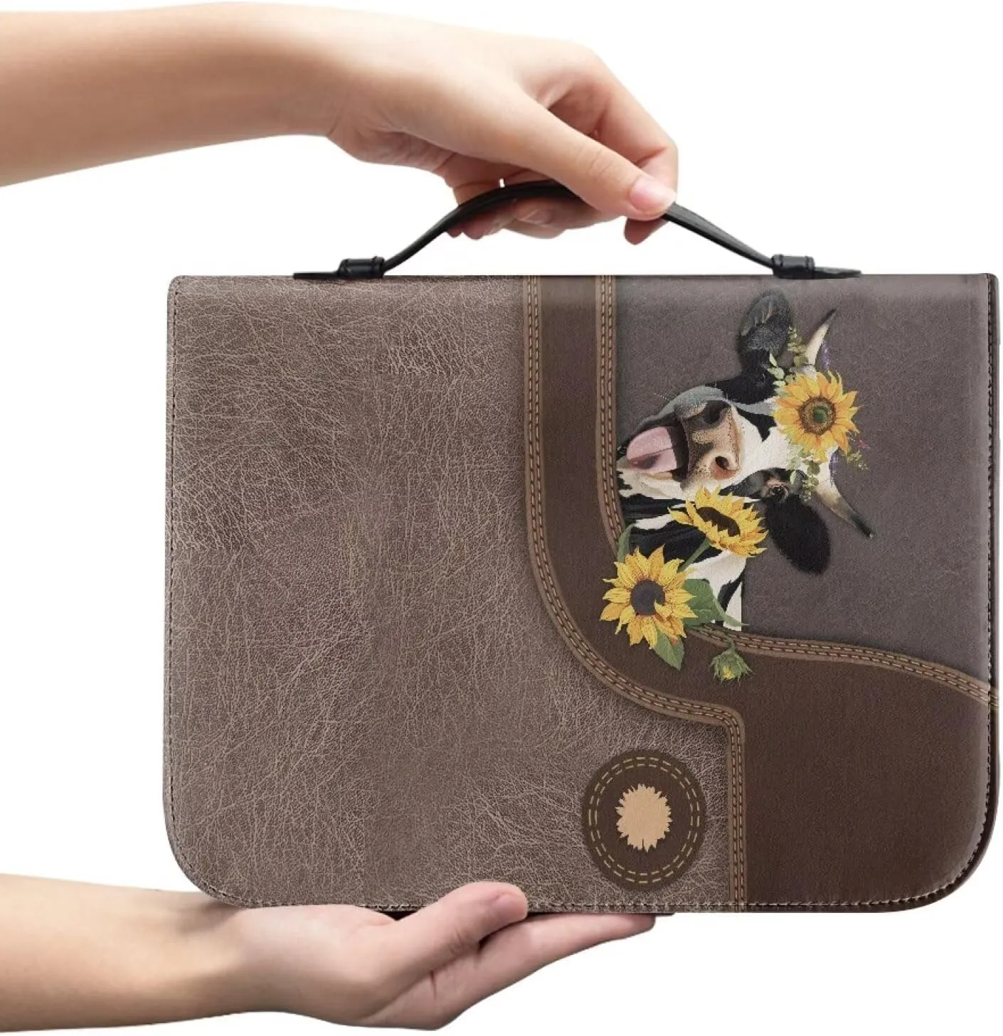 Waterproof Bible Carrying Bag Bible Case and Organizer Church Protector for Women Men