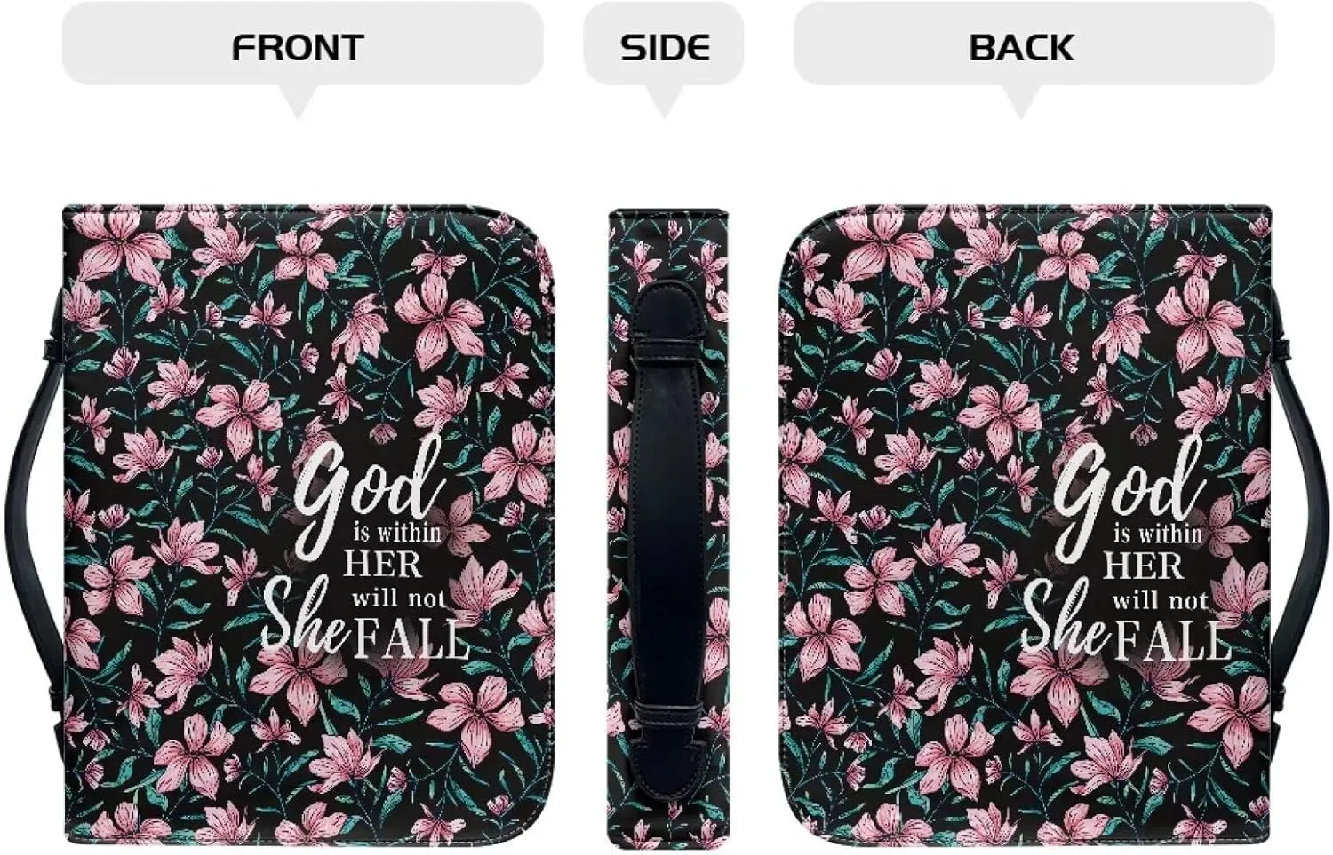Waterproof Bible Case Bible Covers for Women Large Size Bible Protective