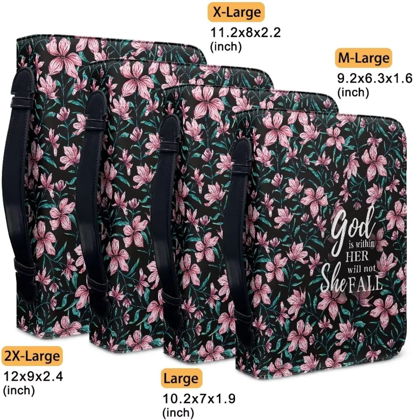 Waterproof Bible Case Bible Covers for Women Large Size Bible Protective
