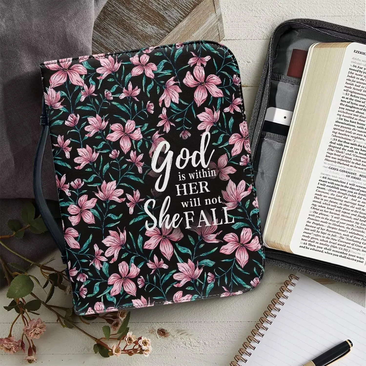 Waterproof Bible Case Bible Covers for Women Large Size Bible Protective