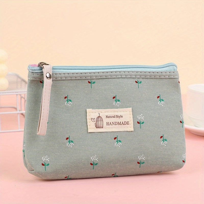 Waterproof Printed Makeup Bag Small Zipper Wash Bag