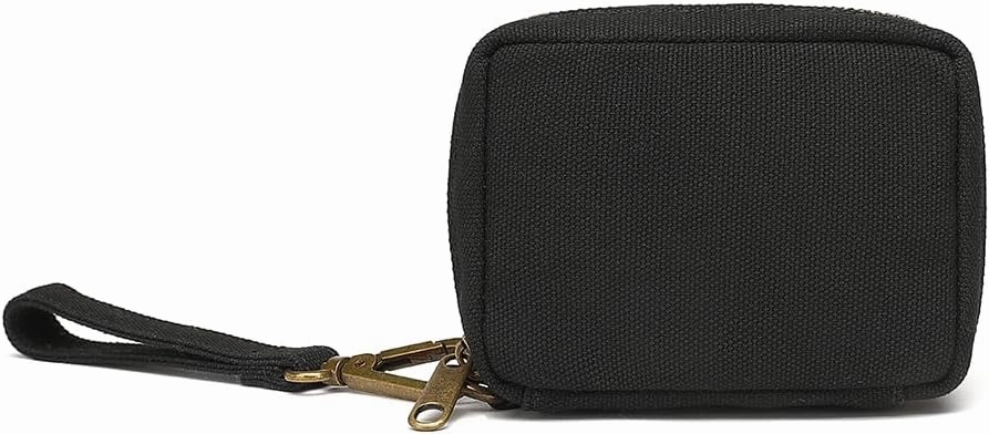 Women's Makeup Bag Cotton Canvas Wristband Bag Lightweight and Stylish Ideal for Travel and Daily Use