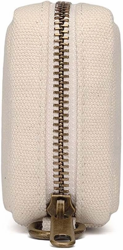 Women's Makeup Bag Cotton Canvas Wristband Bag Lightweight and Stylish Ideal for Travel and Daily Use