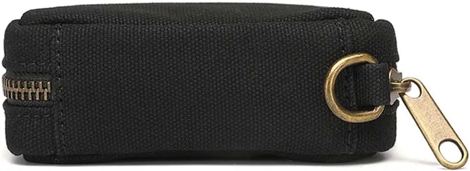 Women's Makeup Bag Cotton Canvas Wristband Bag Lightweight and Stylish Ideal for Travel and Daily Use
