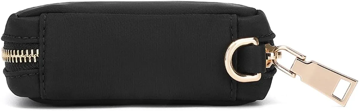 Womens Makeup Bag Wristband Bag Cotton Canvas Nylon Pouch Lightweight Ideal for Travel and Everyday Use