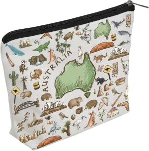 WZJHCL Australia Travel Storage Organizer Bag Australia Souvenir Australia Travel Pouch Bag Australia Travel Gift (Australia)