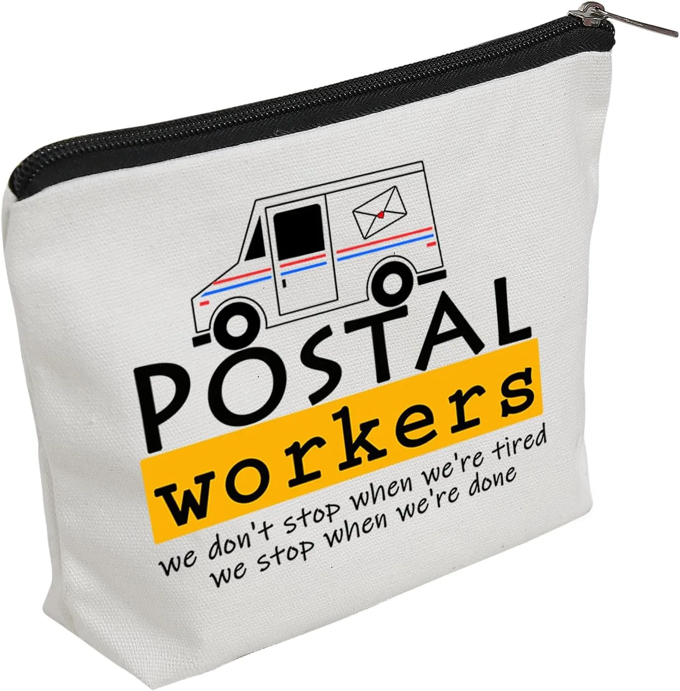 WZJHCL Mail Lady Survival Kit Postal Worker Appreciation Gift Postal Service Makeup Pouch Mail Carrier Cosmetic Kit Post Office Storage Organizer Bag (Postal Worker)