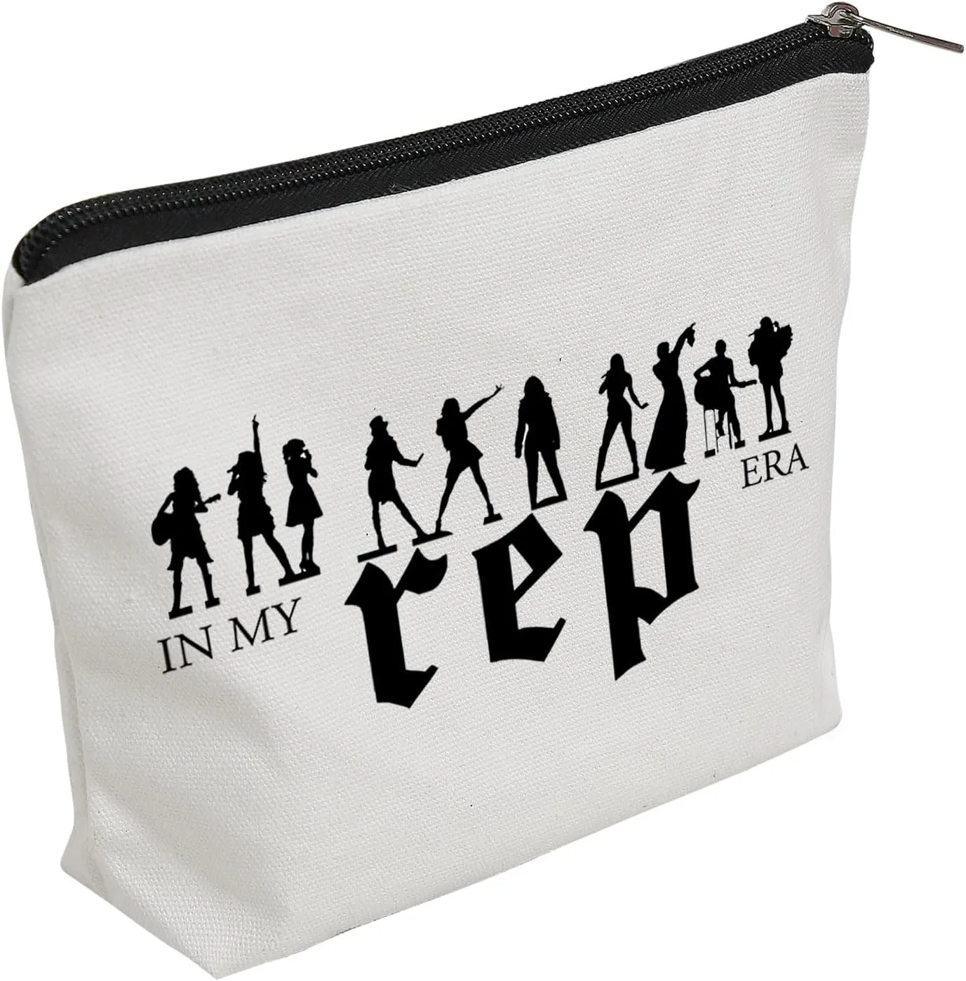 WZJHCL Reputation Inspired Makeup Pouch Music Lover Gift Song Lyrics Cosmetic Kit Singer Fans Gift Newspaper Concert Gift Music Inspired Storage Organizer Pouch Bag (Singer)